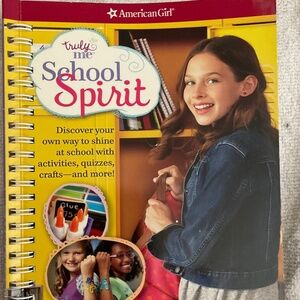 American Girl Truly me activity book School Spirit